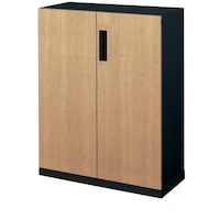 エディア 両開薄木目黒W9D45H10ベ有壁固無下