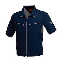 半袖ブルゾン 紺 5L 1661−10−