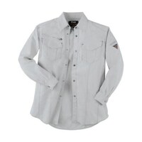 長袖シャツ シルバーグレー LL 215