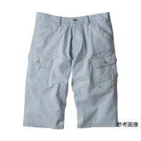 ハーフパンツ ストライプブルー M 22