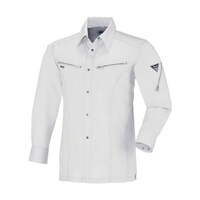 長袖シャツ シルバーグレー 5L 887