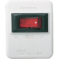 Panasonic スイッチ付タップ ホワイト