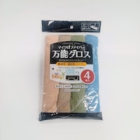 ZMFマイクロファイバー万能クロス4枚