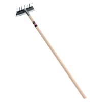 浅野木工所 刃物鋼 レーキ付立鎌240mm #09045 緑化用品 1個