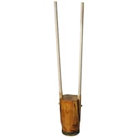 浅野木工所 ケヤキ材 タコ足2本足 #18045 緑化用品 1個