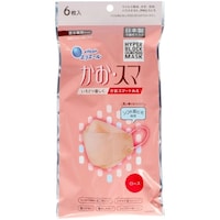 ハイパーブロックマスクかおスマ6枚ローズ×10