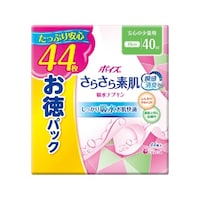 ポイズさらさら素肌吸水ナプキン安心の少量44枚×6