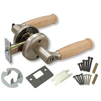 ハイロジック 表示錠 ウッドレバー錠 NPW30WSL