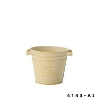 ケーイーアイ ケーイーアイ 2.5寸多肉用ポット缶 アイボリー 2100340 1個