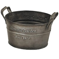 ケーイーアイ ケーイーアイ アンティーク風ブリキポット 2370C 2100351 1個