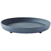 八幡化成 八幡 エコプレート丸型 7号 ネイビー 2101021 1個