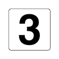 ���j�b�g�@�ԍ��\���X�e�b�J�[�m�R�n�i�P���j