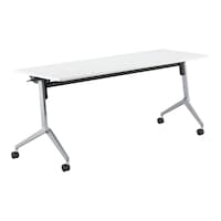 会議テーブル リーフライン 幕板・棚なし