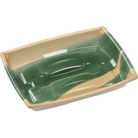エフピコ 軽食容器 角盛鉢2015(30)A 木目葉らん 18セット