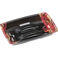 エフピコ 軽食容器 角盛鉢2012(30)A 舞姫赤 20セット