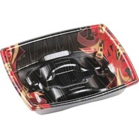 エフピコ 軽食容器 角盛鉢1512(30)A 舞姫赤 24セット