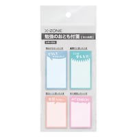 キョクトウ 付箋紙クロスゾーンまとめ4柄文言入15枚×5