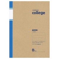 キョクトウ カレッジノートB56mm罫100枚×5