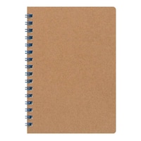 アピカ Wリングノート無地表紙A6中罫6mm×10