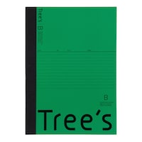 キョクトウ ノートTreesB5B罫グリーン30枚×10