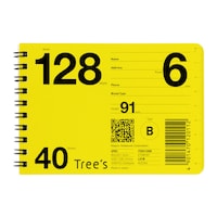 キョクトウ WリングメモTreesB7ヨコB罫40枚×10