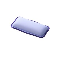 エレコム エレコム リストレスト パームレスト ショートサイズ ウェーブデザイン パープル