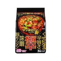 サッポロ一番 極辛 味噌旨タンメン 3食パック 2