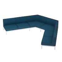 ソファ コレッソ 車座A 座青 脚白