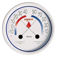 食中毒注意ゾーン付温湿度計 5488NWH