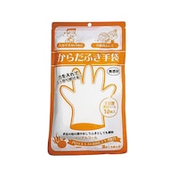 からだふき手袋 無香料 10枚入