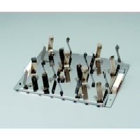 アズワン ラボシェイカー用フラスコホルダー 三角フラスコ500mL×5個 F03 120507 1個