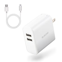 AC充電器 USB 2ポート 4.8A TypeC