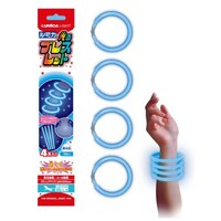 ルミカ ブレスレット4本入 BLUE E20112 1セット(4本入)