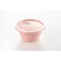 シリコーン冷凍保存容器 ピンク SS−095