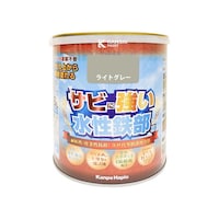 カンペハピオ 水性鉄部用 ライトグレー 1.6L #00177650651016 塗装関連用品 1個