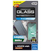 AQUOS wish ガラスフィルム 高透明