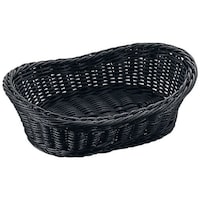 アズワン PP舟型バスケット ブラック FG532BK 30型 62658259 ベーカリーショップ関連商品 1個