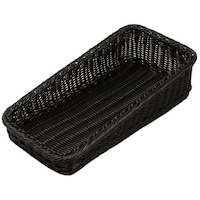 アズワン PPベーカリーバスケット 斜め 20型 ブラック BBK4020BK 62658243 ベーカリーショップ関連商品 1個