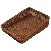 アズワン PPベーカリーバスケット 斜め 30型 ブラウン BBK4030BR 62658242 ベーカリーショップ関連商品 1個