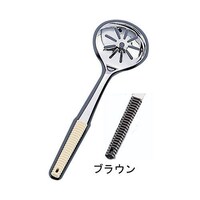 アズワン 188味道楽 卓上お玉 穴明 ブラウン 62679020 鍋物用品 1本