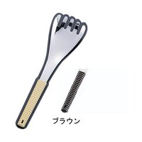 アズワン 188味道楽 取り分けフォーク 穴無 ブラウン 62679032 鍋物用品 1本