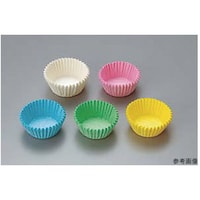 セパレート カラーグラシン紙 紙カップ 黄 5深