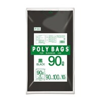 ポリバッグビジネス90L 0.04mm黒10P