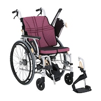 自走式車いすウルトラ(380mm)ワイン