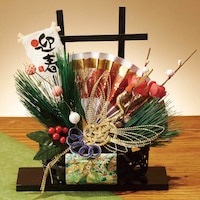 店研創意(ストア・エキスプレス) 迎春鶴飾り 迎春飾り 87242766 (正月)雑貨・置物 1個