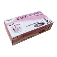 あんしんプラスチック手袋100枚 S×7