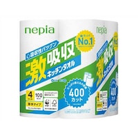 ネピア激吸収キッチンタオル4ロール100カット