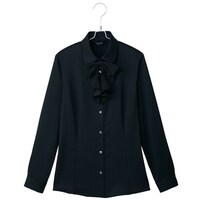 長袖ブラウス ブラック 17