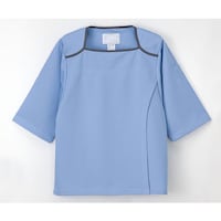 ナガイレーベン 検診衣上衣 ブルー S FK1466 1枚