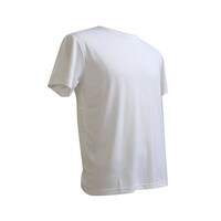 ユニセックス半袖シャツ 白 130cm